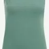 WE FASHION Débardeurs Haut Femme Vert