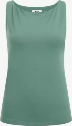 WE FASHION Débardeurs Haut Femme Vert