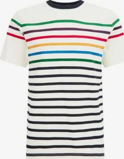 WE FASHION T-shirts T-Shirt Homme Blanc Cassé