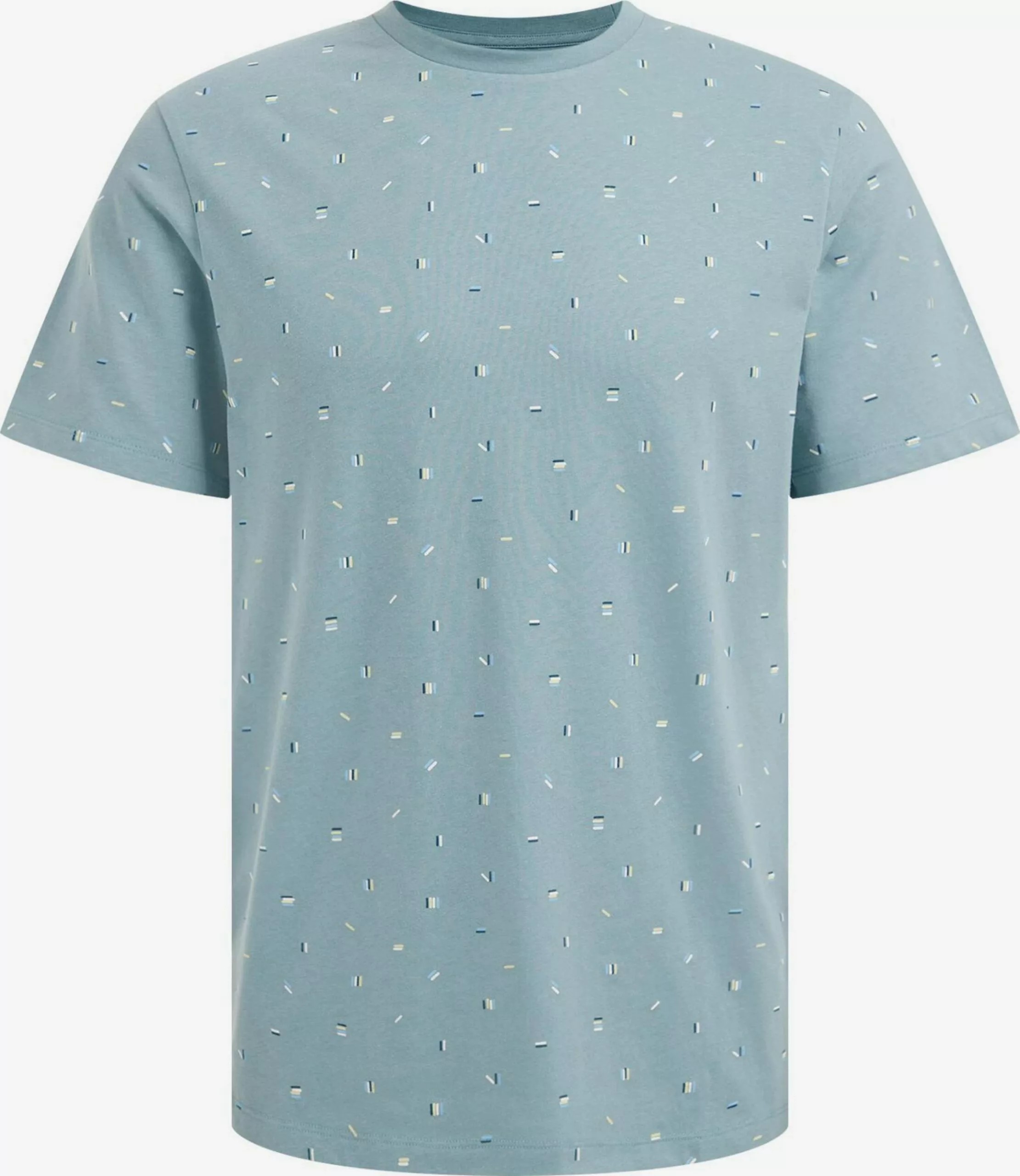 WE FASHION T-shirts T-Shirt Homme Bleu Marine / Bleu Clair 1 WE FASHION T-shirts T-Shirt Homme Bleu Marine / Bleu Clair