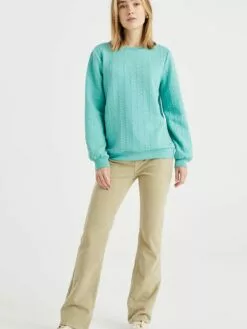 WE FASHION Sweats Sweat-shirt Femme Jade -WE FASHION Magasin En Ligne 02e427ed2dba369fd828c9bb467eaa1c