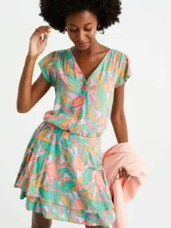 WE FASHION Mini-jupes Jupe Femme Rose -WE FASHION Magasin En Ligne 03f8bb03a3938e27b94e4f4c7068b0e8