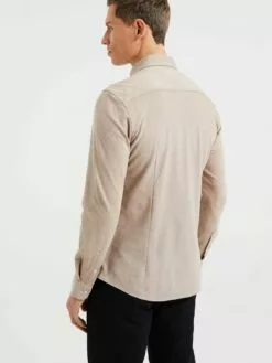 WE FASHION Chemises Décontractées Coupe Regular Chemise Homme Beige -WE FASHION Magasin En Ligne 05c972988cd0e6a1b67de6988b42957d