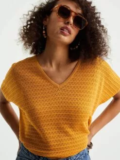 WE FASHION Pulls Maille Fine Pull-over Femme Safran 11 WE FASHION Pulls Maille Fine Pull-over Femme Safran -WE FASHION Magasin En Ligne 0675c76be210f2f941ba837db133c20c