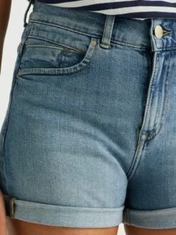 WE FASHION Shorts En Jean Skinny Jean Femme Bleu -WE FASHION Magasin En Ligne 06d43a62dcd7ccff01b0607770b3f621