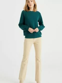 WE FASHION Sweats Sweat-shirt Femme Vert Foncé 8 WE FASHION Sweats Sweat-shirt Femme Vert Foncé -WE FASHION Magasin En Ligne 0742683d68db60d90a11659d84419597