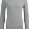 WE FASHION Pulls à Col Rond Pull-over Homme Gris Clair