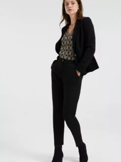 WE FASHION Pantalons Coupe Slim Pantalon à Plis Femme Noir 6 WE FASHION Pantalons Coupe Slim Pantalon à Plis Femme Noir -WE FASHION Magasin En Ligne 09f512b0672d3ea9469c44c2acfa89a7