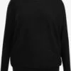 WE FASHION Pulls Basiques Pull-over Femme Noir