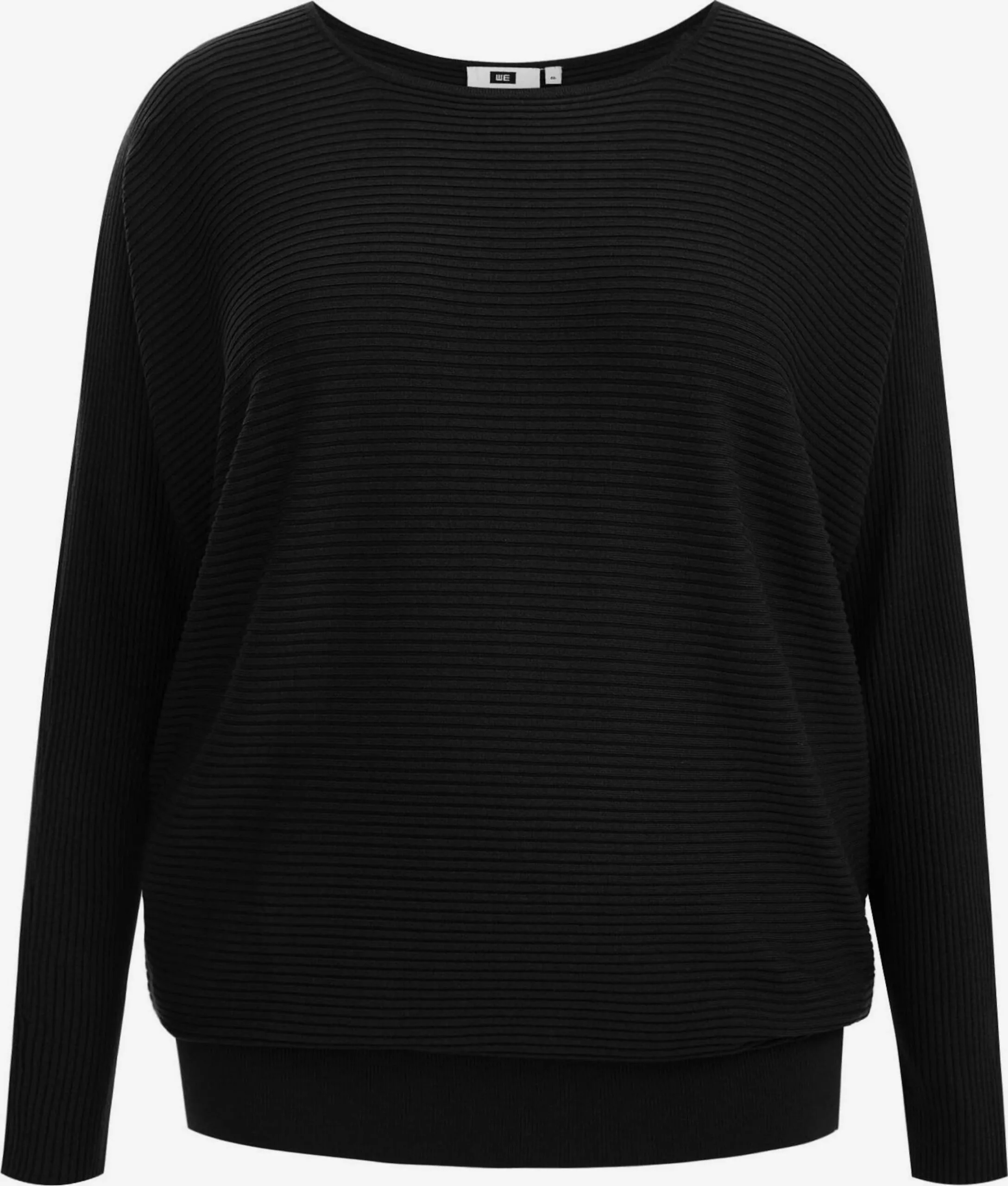 WE FASHION Pulls Basiques Pull-over Femme Noir 1 WE FASHION Pulls Basiques Pull-over Femme Noir
