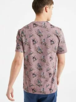 WE FASHION T-shirts T-Shirt Homme Rose 7 WE FASHION T-shirts T-Shirt Homme Rose -WE FASHION Magasin En Ligne 103a7a4a1c7498c783a5895304c67484 1