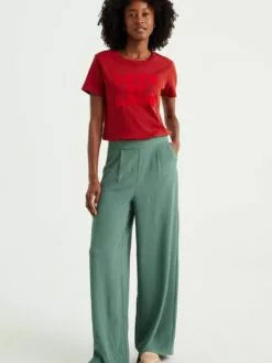 WE FASHION T-shirts T-shirt Femme Rouge -WE FASHION Magasin En Ligne 11a9759ed8913b73a82ad1715d28944a