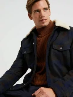 WE FASHION Pulls à Col Roulé Pull-over Homme Marron -WE FASHION Magasin En Ligne 1207f7719f96a551a5a9a06ad7ec8229