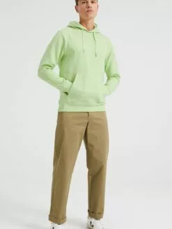 WE FASHION Sweats à Capuche Sweat-shirt Homme Vert Clair -WE FASHION Magasin En Ligne 120911202d39df5c98fca3f84d44154b