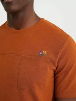 WE FASHION T-shirts T-Shirt Homme Rouille -WE FASHION Magasin En Ligne 1262bb769c0d41d7b52ba3845e84b25e