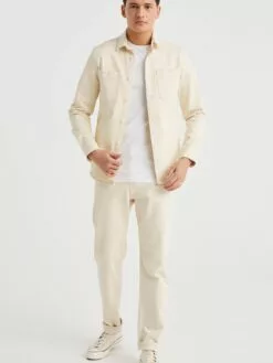 WE FASHION Vestes En Jean Veste Mi-saison Homme Ivoire -WE FASHION Magasin En Ligne 140df650d201a38e40e9cd32080e417a