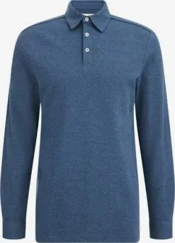 WE FASHION T-shirts à Manches Longues T-Shirt Homme Bleu Clair