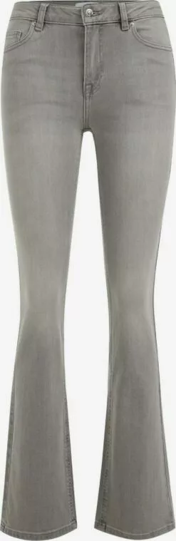 WE FASHION Jeans Bootcut Jean Femme Gris