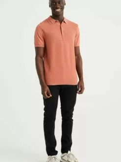 WE FASHION Polos T-Shirt Homme Orange 8 WE FASHION Polos T-Shirt Homme Orange -WE FASHION Magasin En Ligne 1922686b69a248b6e7f8cad86d87cee8
