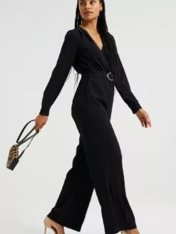 WE FASHION Combinaisons Longues Combinaison Femme Noir -WE FASHION Magasin En Ligne 1a535680a3f2f974cf822231bf9b7dc0