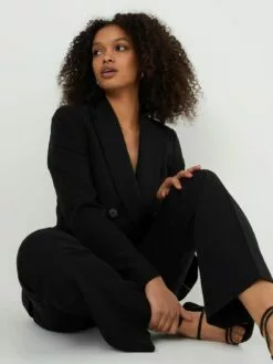 WE FASHION Pantalons Coupe Slim Pantalon à Plis Femme Noir -WE FASHION Magasin En Ligne 1b3dc7f9ecea5ca5af44e48cd9419cb7