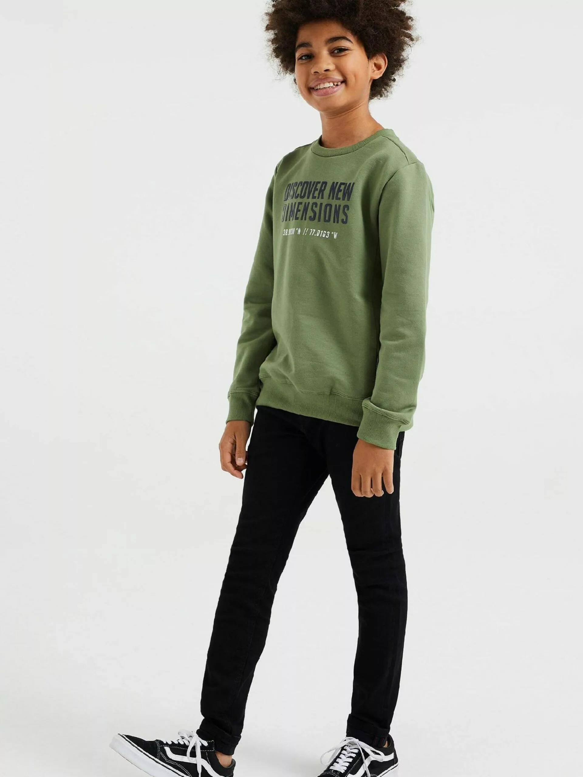 WE FASHION Jeans Regular Jean Enfants Noir 4 WE FASHION Jeans Regular Jean Enfants Noir – Image 4