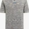 WE FASHION Pulls à Col En V Pull-over Homme Gris