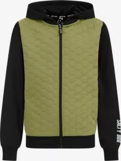WE FASHION Sweats Veste De Survêtement Enfants Vert
