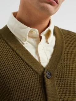 WE FASHION Gilets Vestes En Maille Homme Kaki -WE FASHION Magasin En Ligne 1e3b63abd6e4944ba4b7617b62e03b49