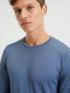 WE FASHION T-shirts à Manches Longues T-Shirt Homme Bleu -WE FASHION Magasin En Ligne 1f8a93e349559eb68aeb2174521035a8