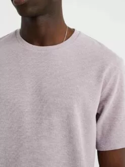 WE FASHION T-shirts T-Shirt Homme Violet Clair -WE FASHION Magasin En Ligne 1f8cb54de96dd675175b46876c44d568