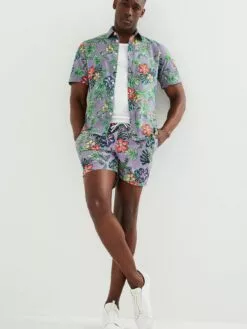 WE FASHION Chemises Décontractées Coupe Regular Chemise Homme Violet -WE FASHION Magasin En Ligne 1fa54916fe36954f7e42fedb12399483