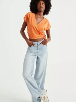 WE FASHION T-shirts T-shirt Femme Orange 9 WE FASHION T-shirts T-shirt Femme Orange -WE FASHION Magasin En Ligne 2034e9dadc570a91870718cace375cb4