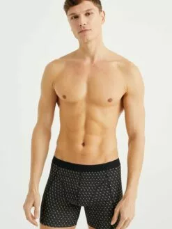 WE FASHION Caleçons Boxers Homme Noir -WE FASHION Magasin En Ligne 2046e6aba811ae3e3ffbb3b4498af8a5