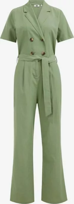 WE FASHION Combinaisons Longues Combinaison Femme Olive