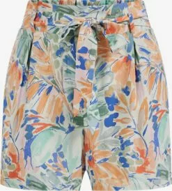 WE FASHION Shorts Regular Pantalon à Pince Femme Mélange De Couleurs