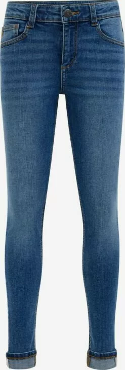 WE FASHION Jeans Skinny Jean Enfants Bleu Foncé