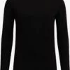 WE FASHION Pulls à Col Rond Pull-over Homme Noir