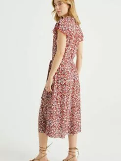 WE FASHION Robes Midi Robe Femme Rouge 7 WE FASHION Robes Midi Robe Femme Rouge -WE FASHION Magasin En Ligne 252c3a7caefcdb796f1ca9e3e05332b9