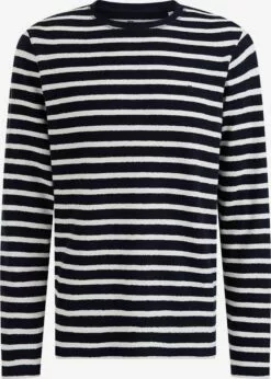 WE FASHION Vestes Veste Mi-saison Homme Bleu Foncé