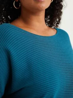 WE FASHION Pulls Basiques Pull-over Femme Bleu -WE FASHION Magasin En Ligne 25f1624af6d660b523b36b40b3b259a8