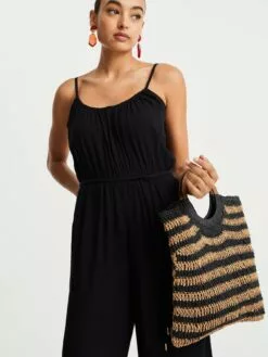 WE FASHION Combinaisons Longues Combinaison Femme Noir 4 WE FASHION Combinaisons Longues Combinaison Femme Noir -WE FASHION Magasin En Ligne 27df1ddeb2dcb5cca3ff8a2e4a7714af