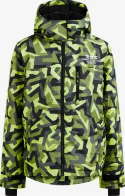 WE FASHION Vestes De Mi-saison Veste Mi-saison Enfants Kaki / Roseau