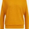 WE FASHION Pulls Basiques Pull-over Femme Jaune