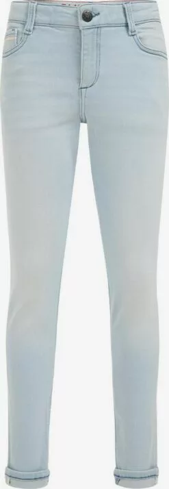 WE FASHION Slim Coupe Slim Jean Enfants Bleu Clair