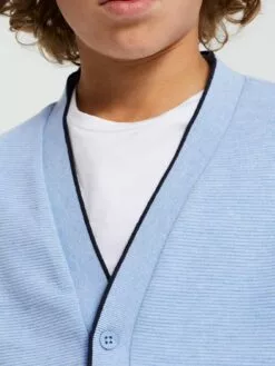 WE FASHION Sweats Et Mailles Cardigan Enfants Bleu Marine / Bleu Clair -WE FASHION Magasin En Ligne 2c90fd9e09f8b088d62af07632eacabe