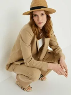 WE FASHION Blazers Classiques Blazer Femme Beige Chiné -WE FASHION Magasin En Ligne 2d84fa48f599b75c803b0bcc53bdbd00