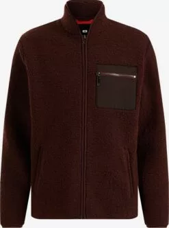 WE FASHION Vestes Veste Mi-saison Homme Chocolat