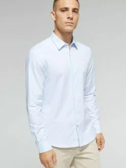 WE FASHION Chemises Professionnelles Coupe Slim Chemise Business Homme Bleu Clair -WE FASHION Magasin En Ligne 2eea3d30ea13086c78530aa51a7a6b14