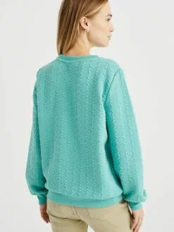 WE FASHION Sweats Sweat-shirt Femme Jade -WE FASHION Magasin En Ligne 2f0262ba50157e320ebcb69e503c43d7